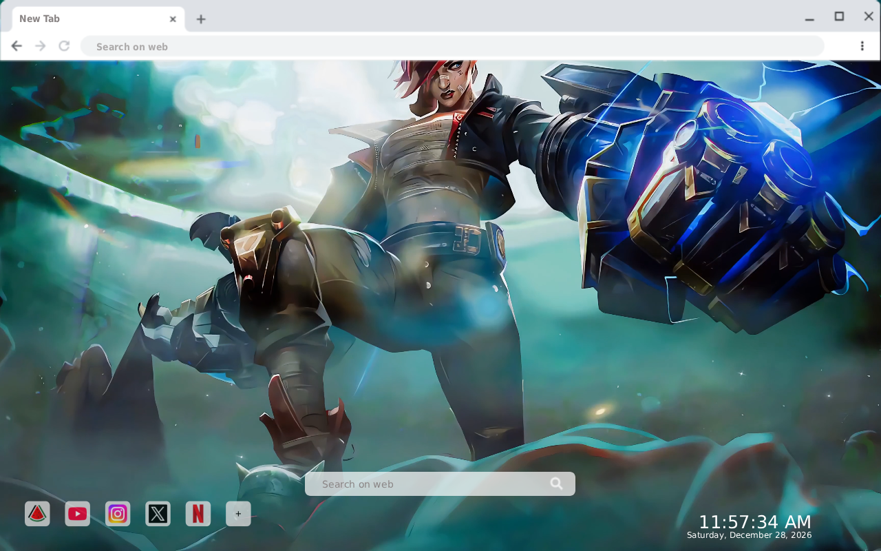 VI Arcane Live Wallpaper - 截图 1