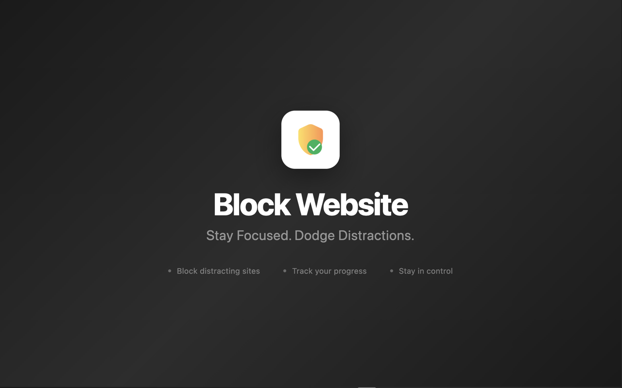 Block Website - 截图 2
