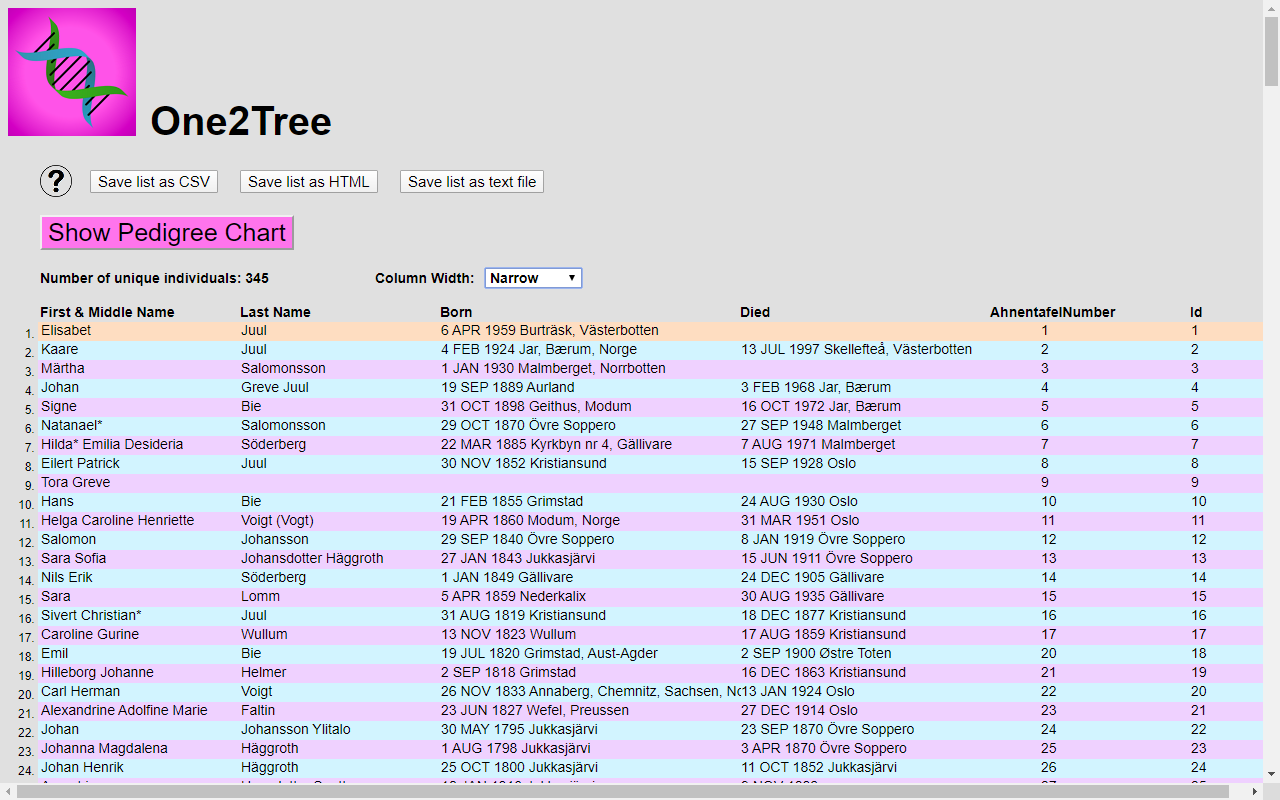 One2Tree - 截图 3