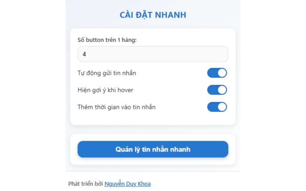 TIN NHẮN NHANH BY DICHVUONLINE.VN - 截图 3