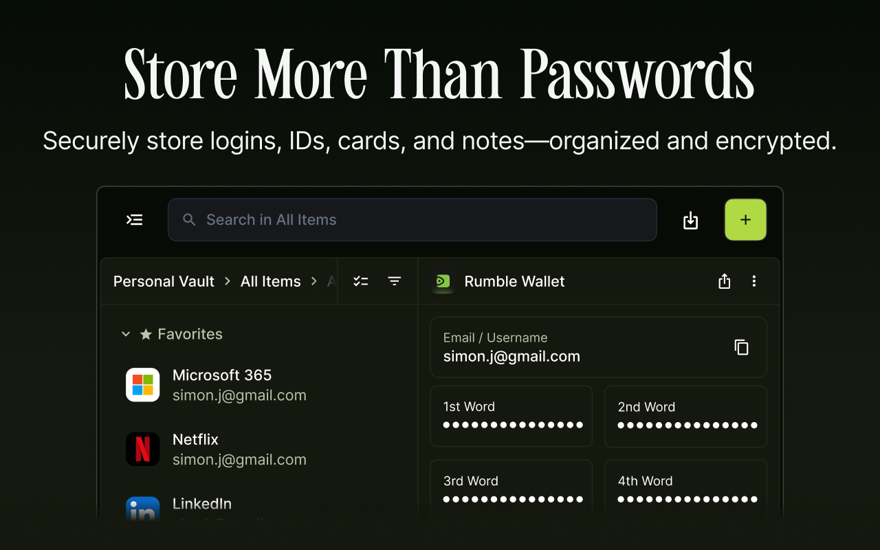 PearPass - 截图 1