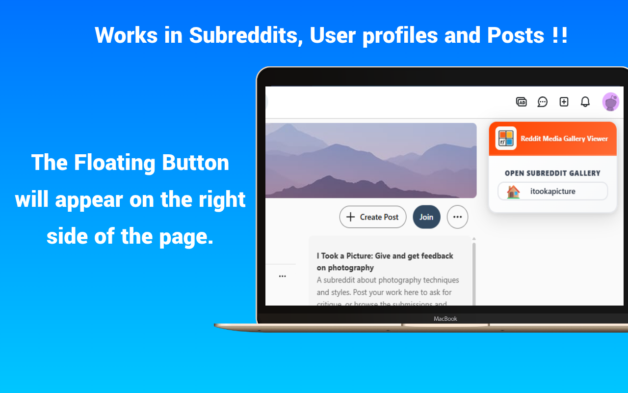 Gallery Mode For Reddit - 截图 1