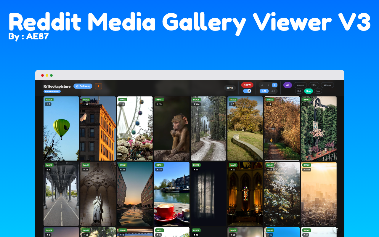 Gallery Mode For Reddit - 截图 4