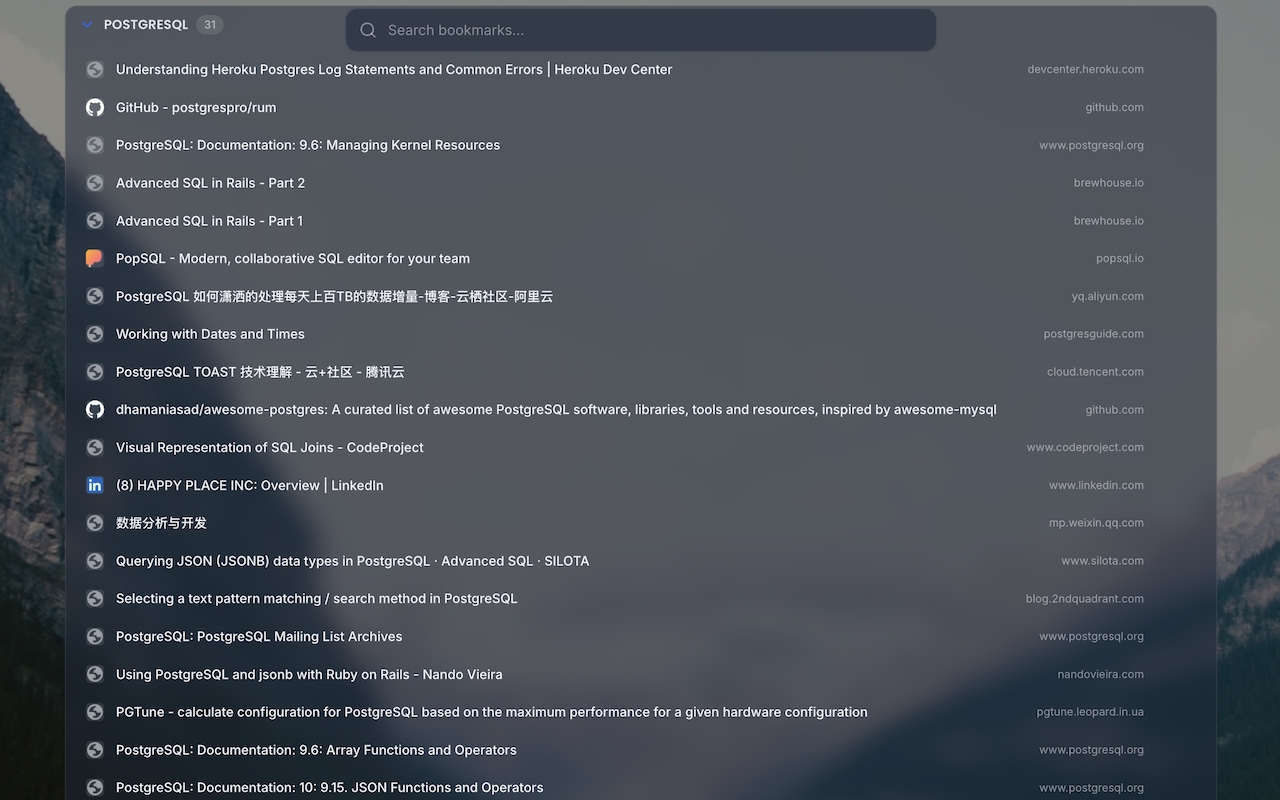 Bookmark Dashboard - AI Powered - 截图 3