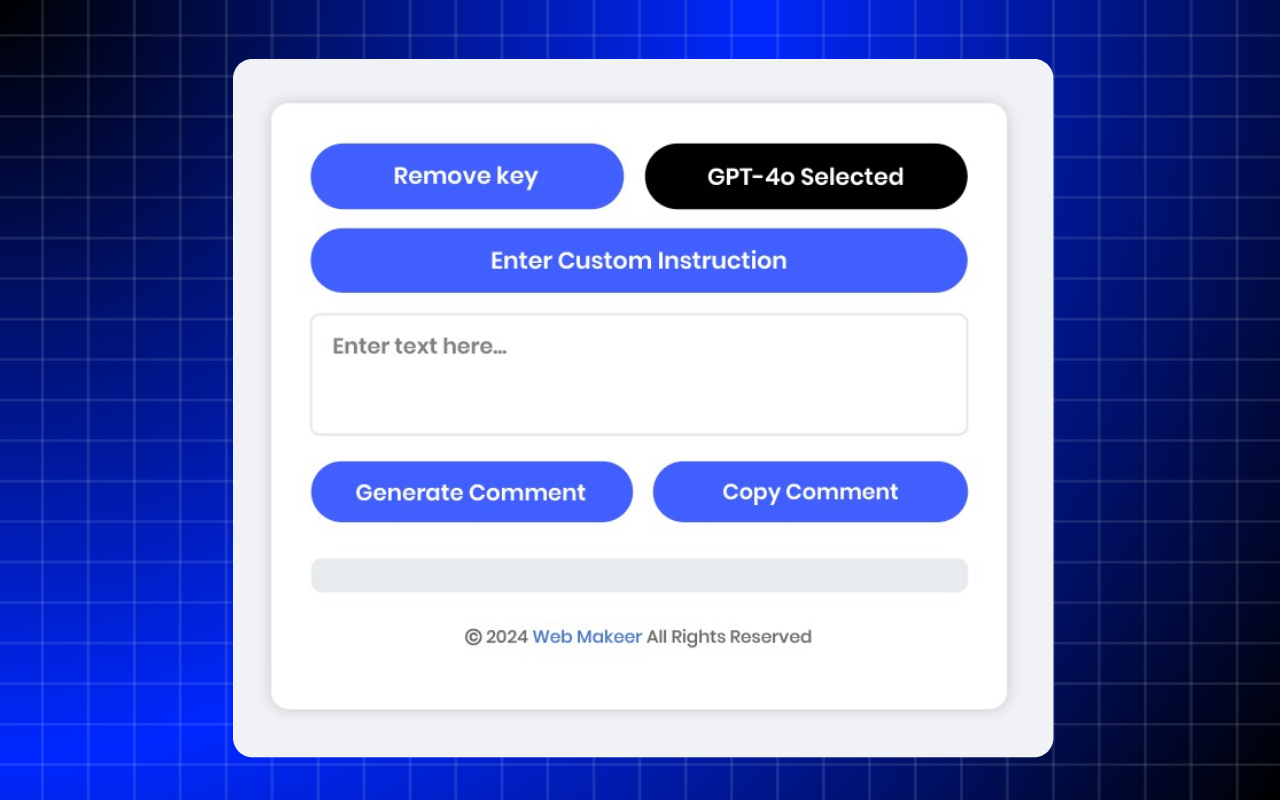 Comments Generator - 截图 2