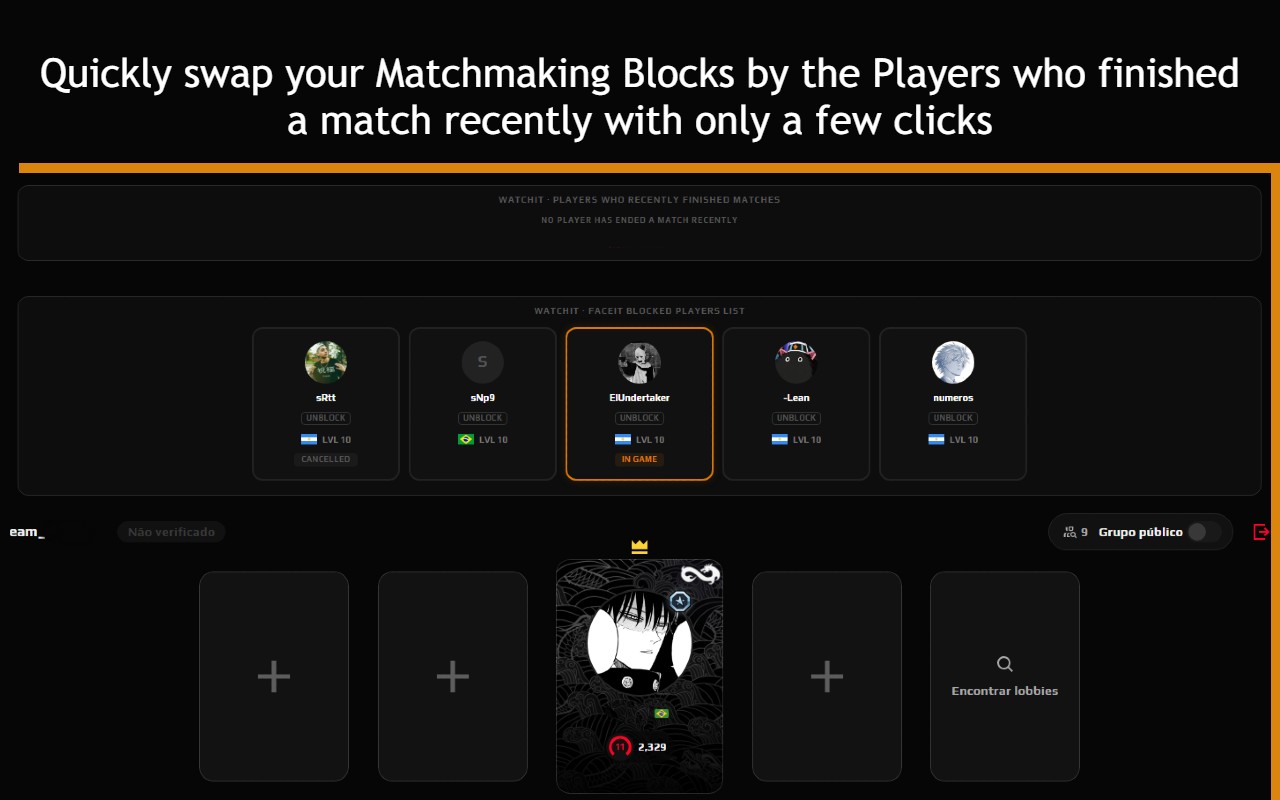 WatchIT - Smart Blocking, Smarter Matchmaking - 截图 3