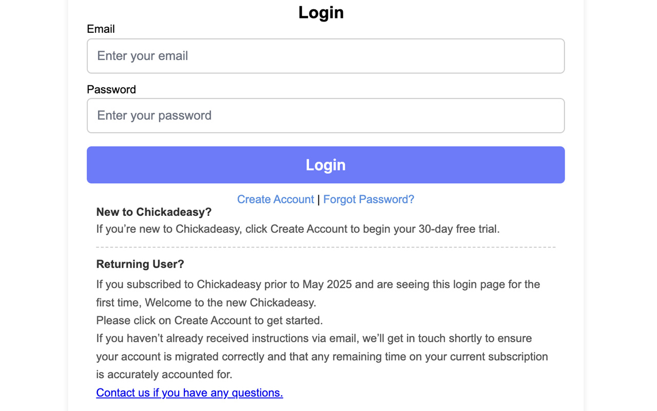 chickadeasy - 截图 2
