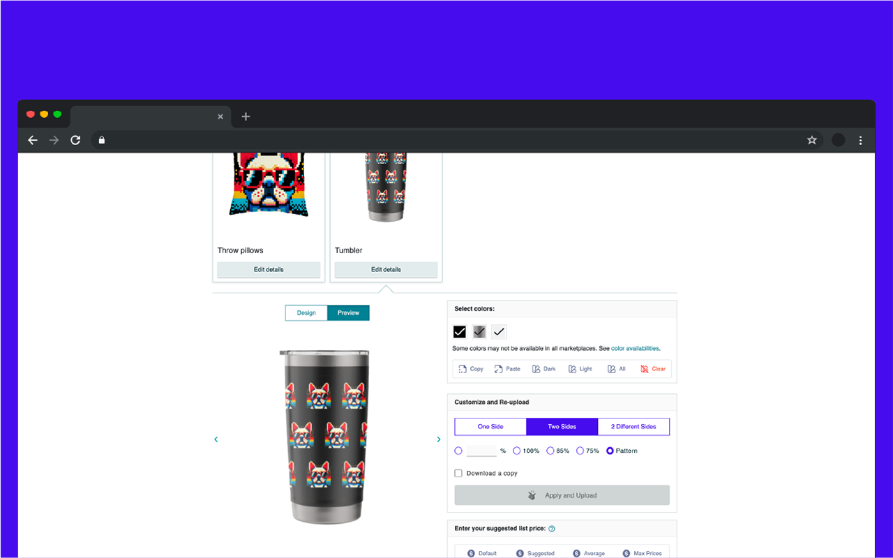 Snap for Merch on Demand - 截图 1