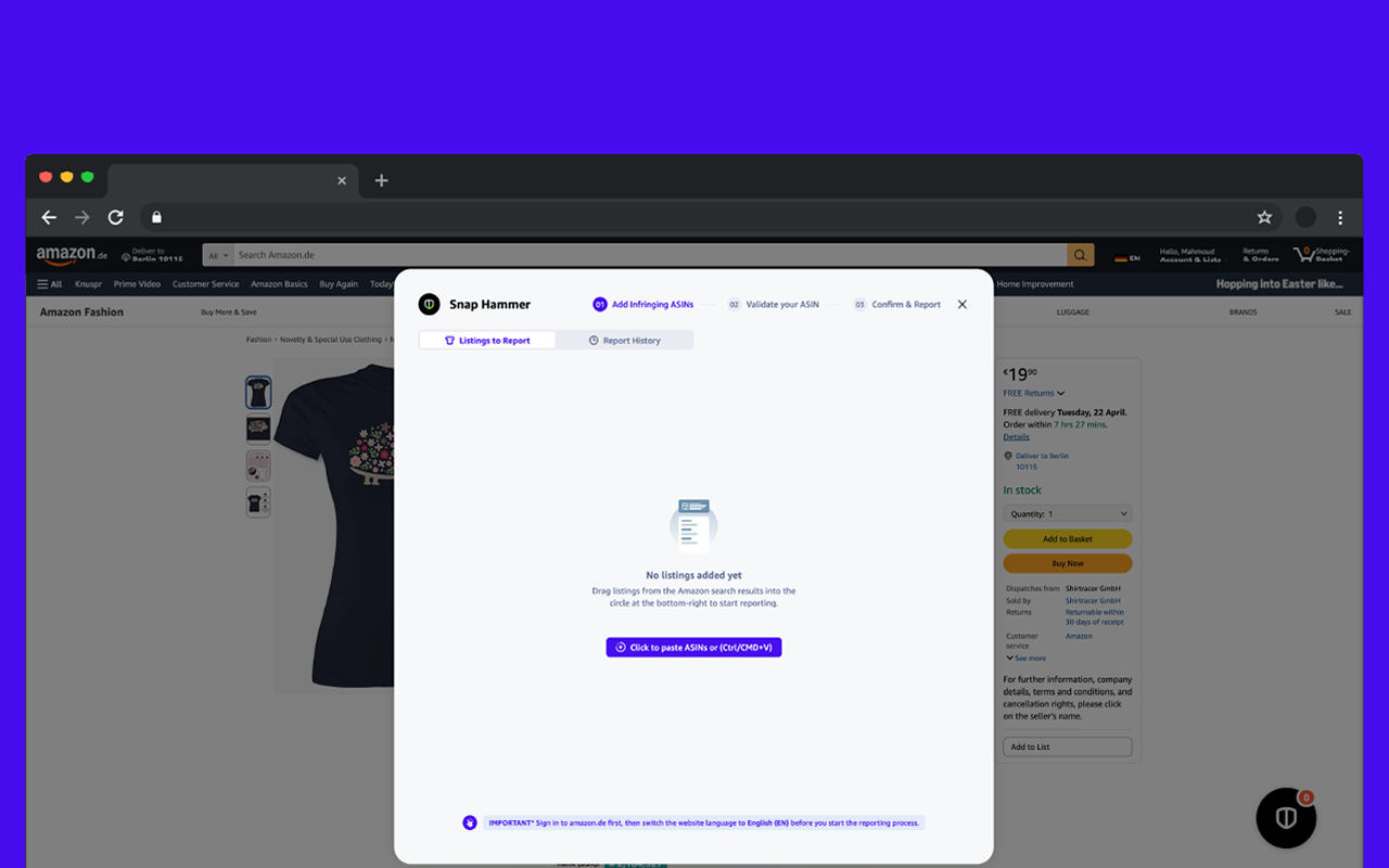 Snap for Merch on Demand - 截图 5