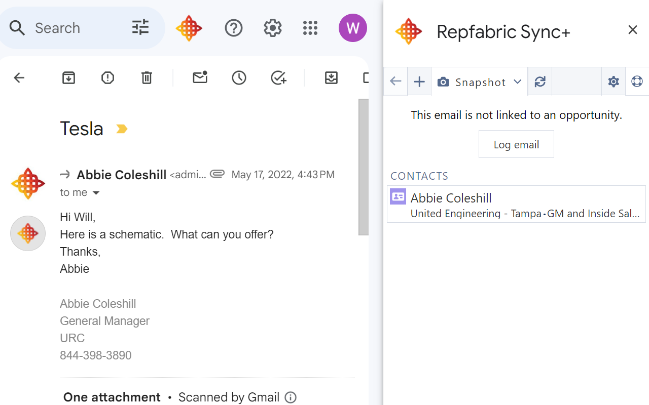 Repfabric Sync+ - 截图 2