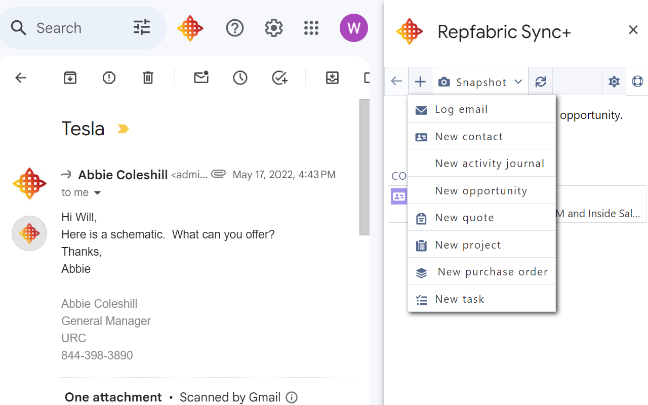 Repfabric Sync+ - 截图 5