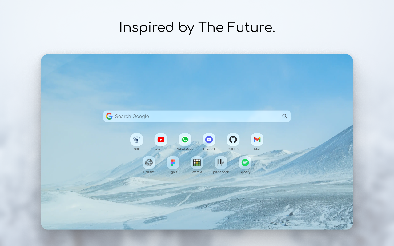 Frost New Tab - 截图 3