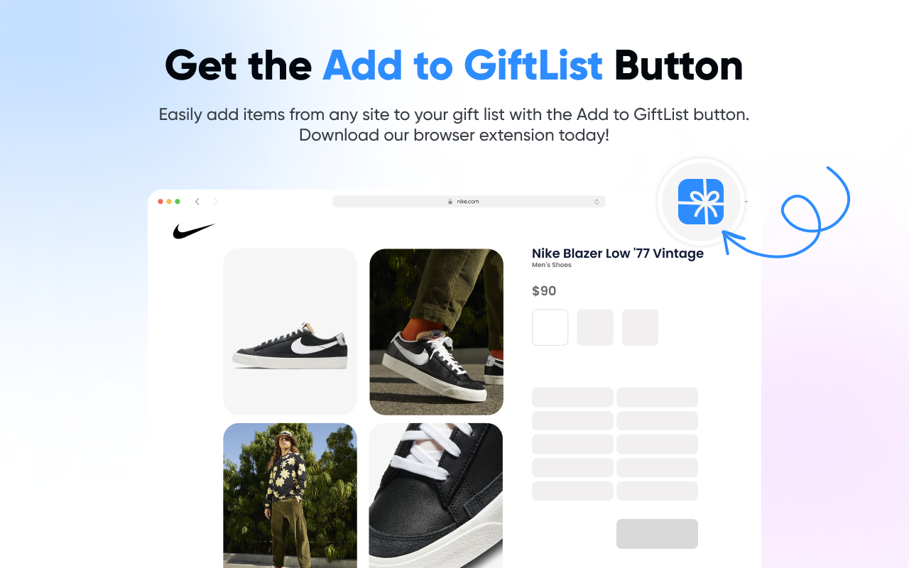 Add to GiftList Button - 截图 4