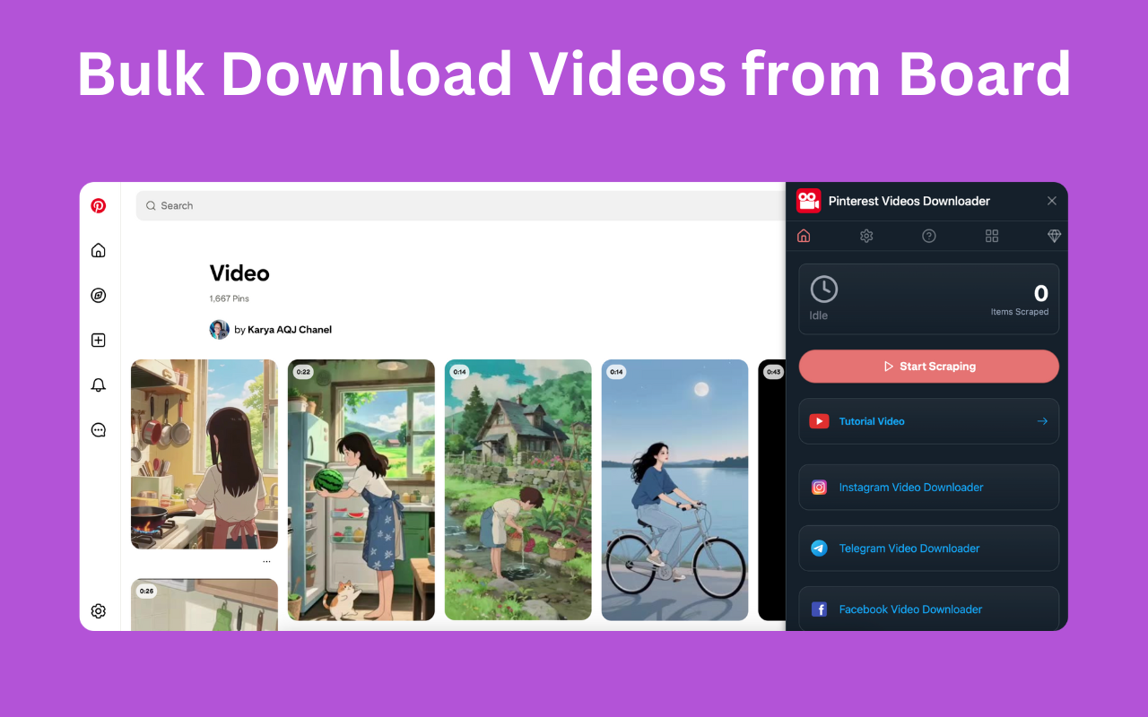 Pinterest Videos Downloader - 截图 3