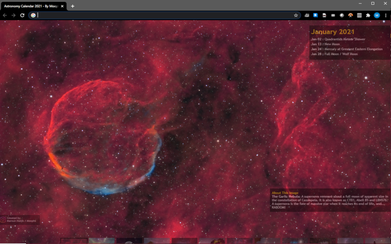 Astronomy Calendar for celestial events - 截图 4
