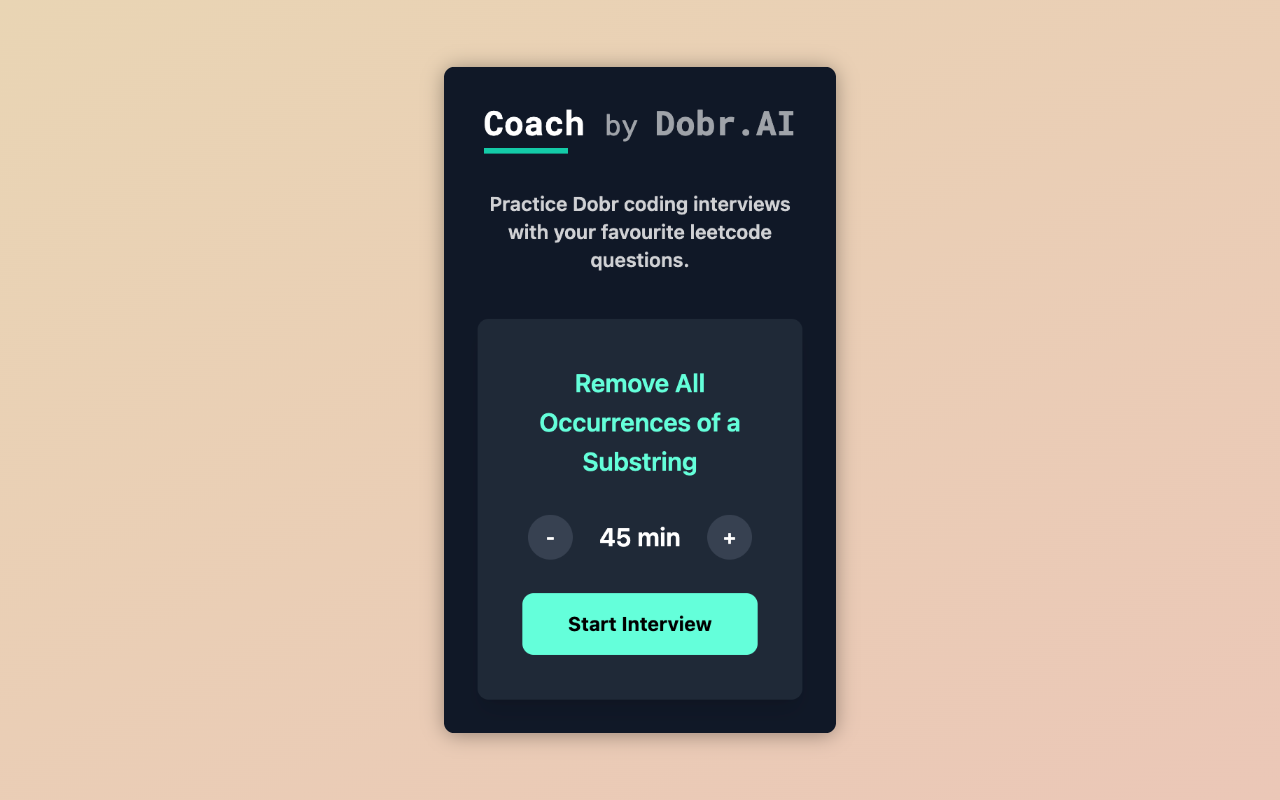 Leetcode Coach - 截图 3