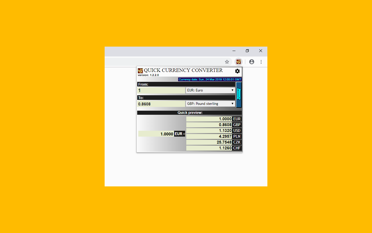 Quick Currency Converter - 截图 2