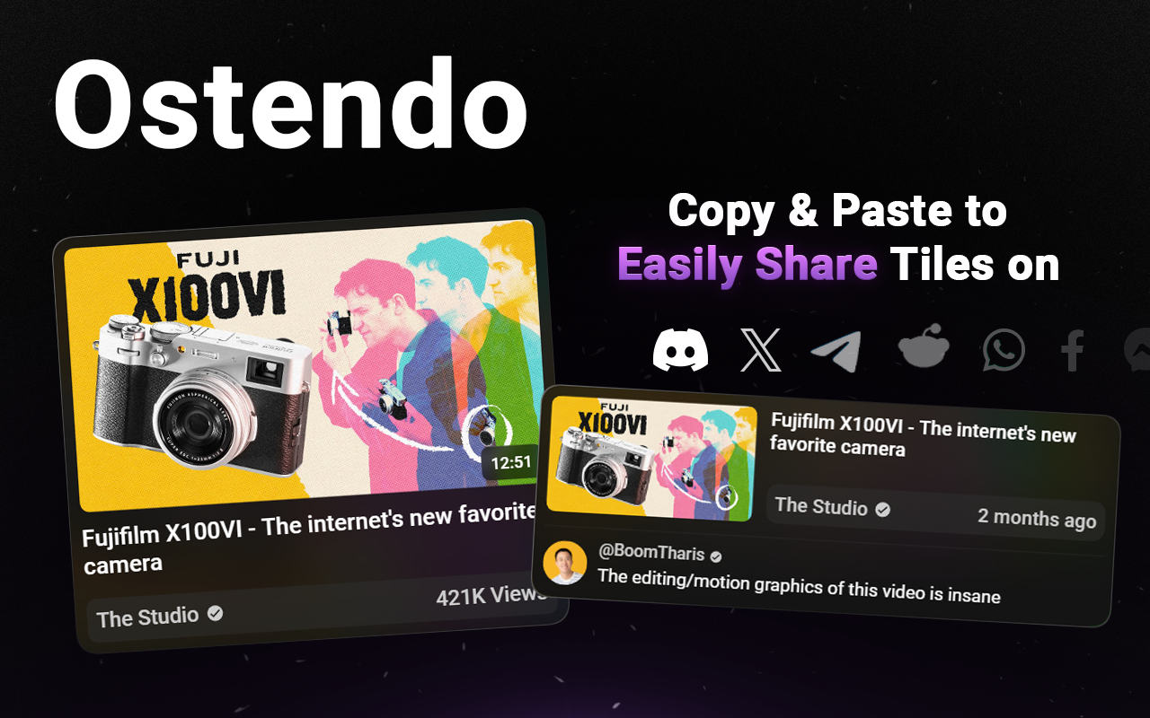 Ostendo – Capture Beautiful YouTube Screenshots - 截图 4