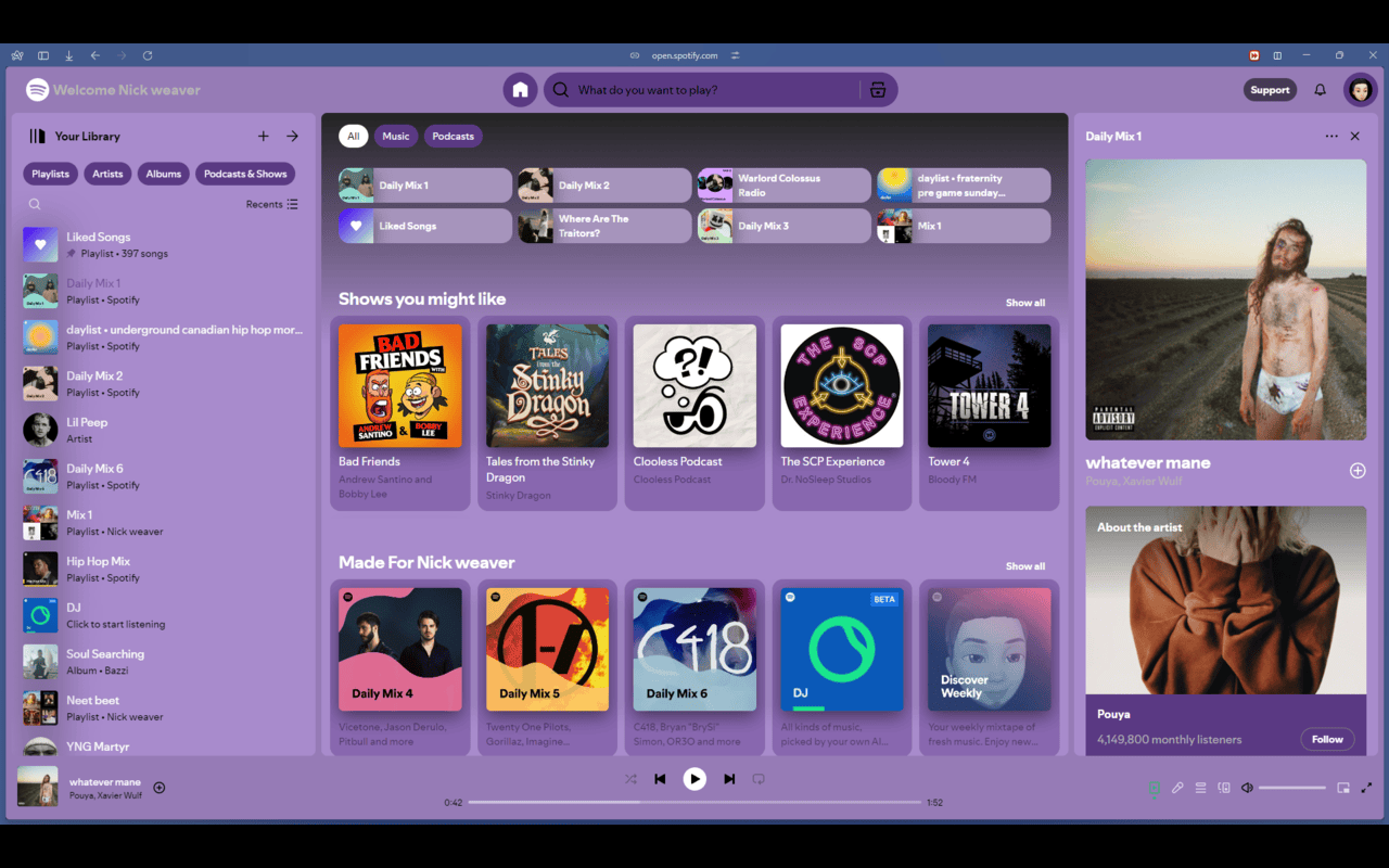 purple spotify - 截图 2