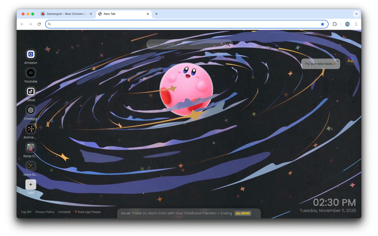 Planet Kirby Live Wallpaper - 截图 4