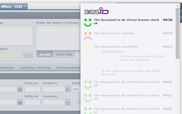 365id Integration - Sixt Cobra (USB) - 截图 2