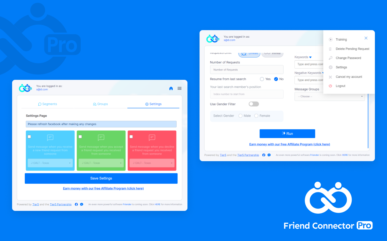 Friend Connector Pro - 截图 3