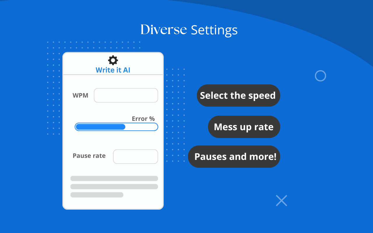 Write It: Humanizer and Auto Typer - 截图 5