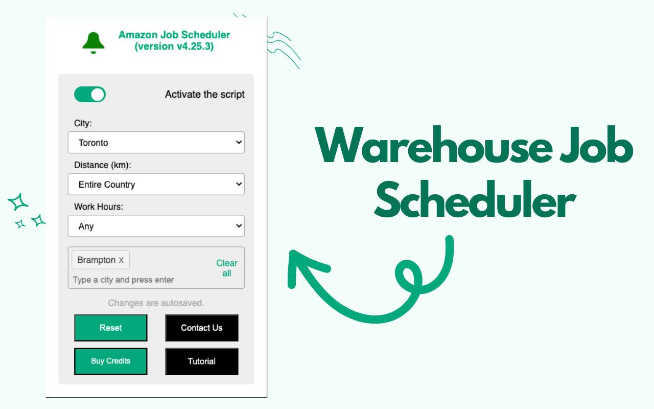 Warehouse Job Scheduler - 截图 1