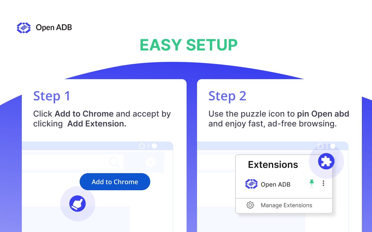 Free Adblocker for Chrome by Open Adblocker - 截图 1