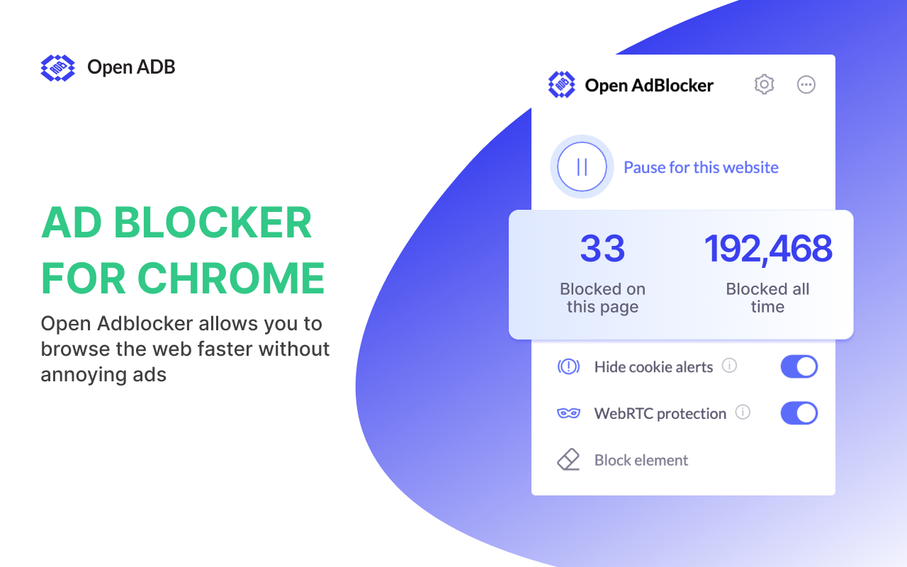 Free Adblocker for Chrome by Open Adblocker - 截图 4