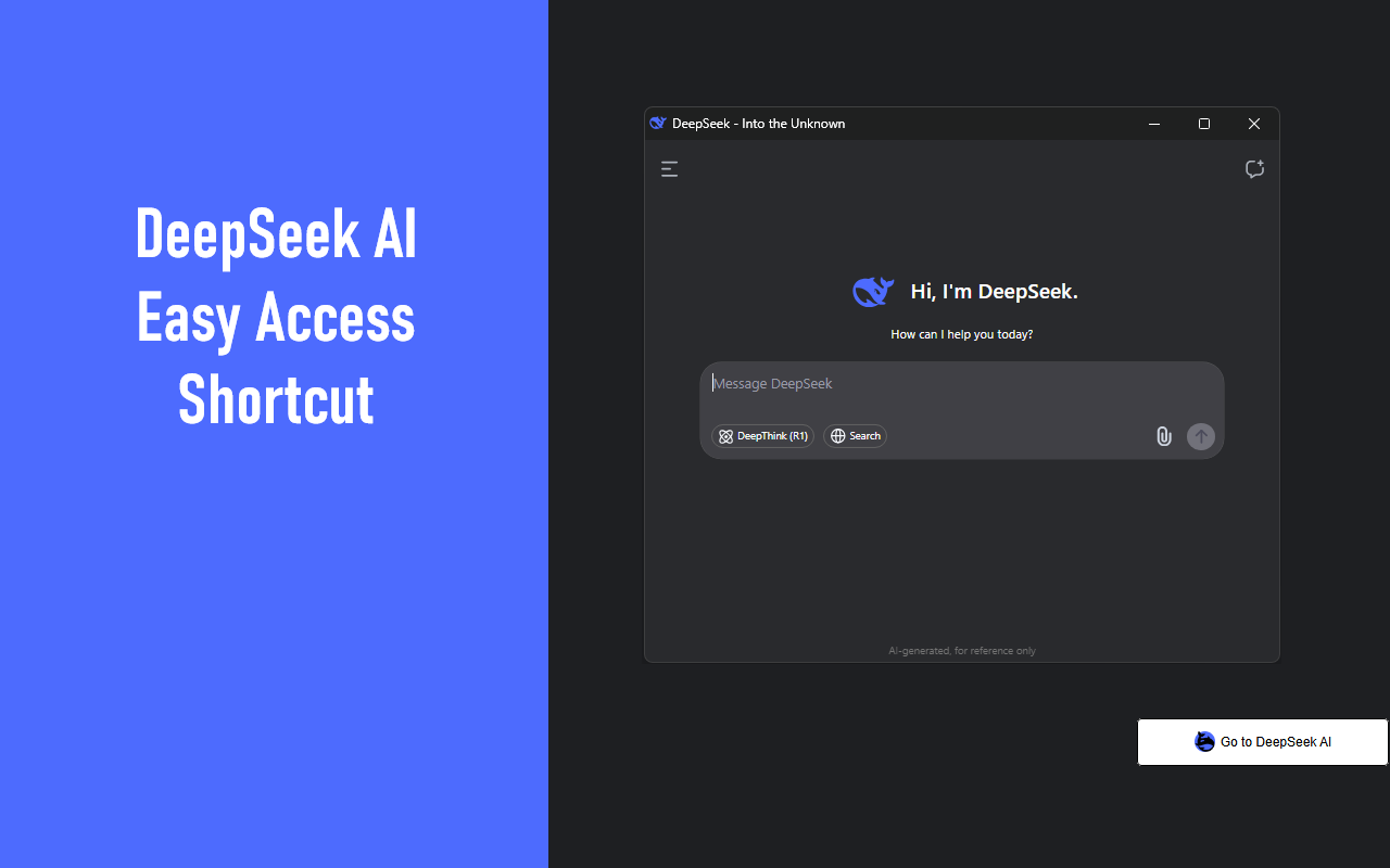 DeepSeek AI 快捷访问 - 截图 2