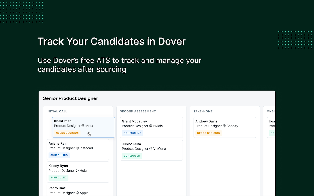 Dover Sourcing Extension - 截图 1