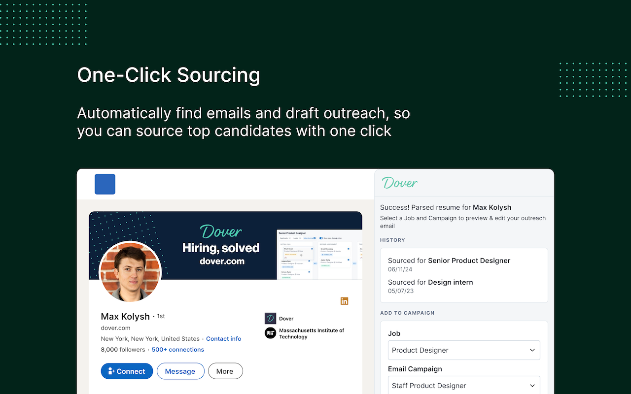 Dover Sourcing Extension - 截图 4