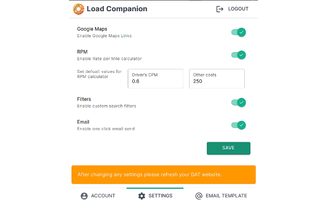LoadCompanion - 截图 2
