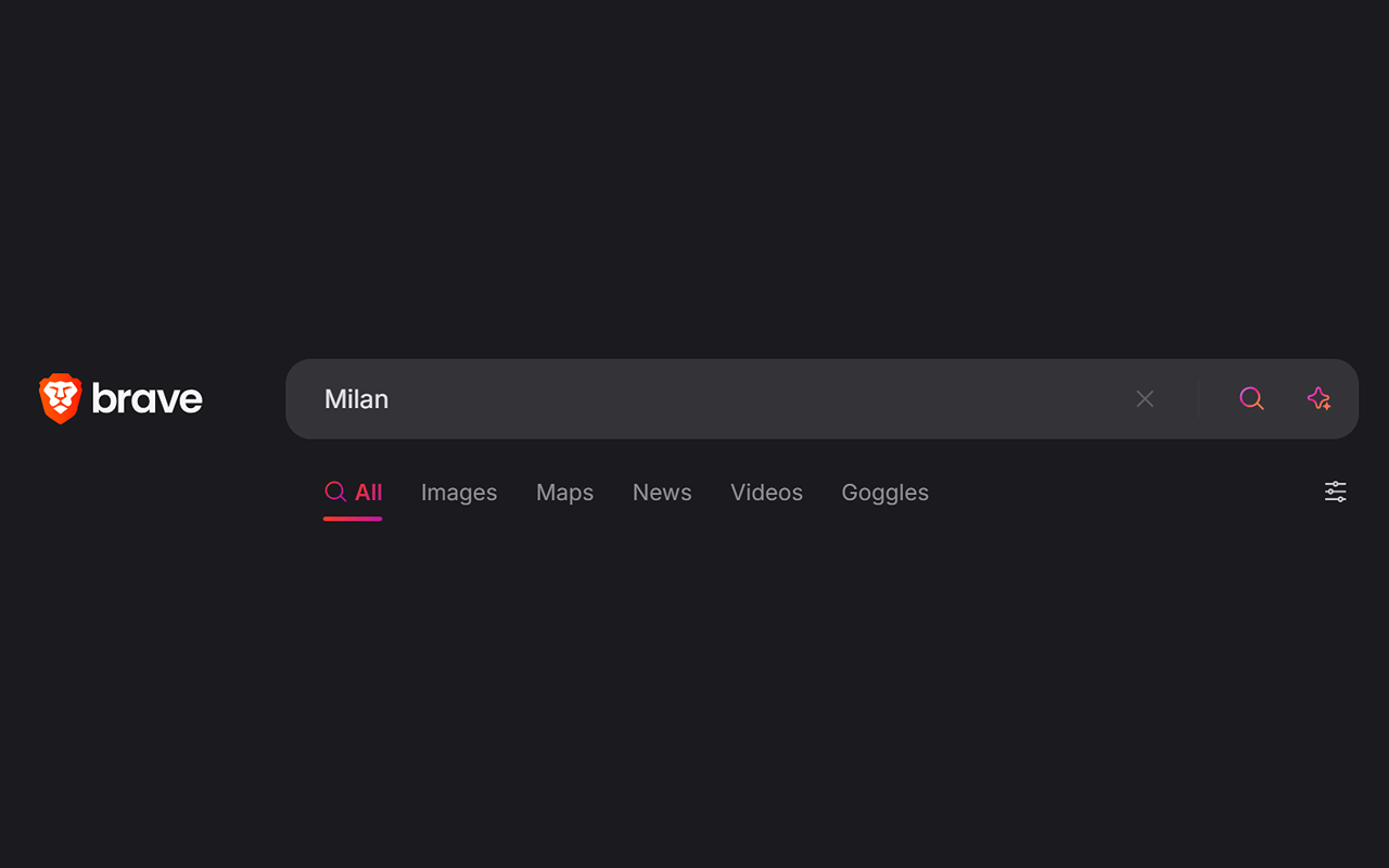 Maps links in Brave Search - 截图 1