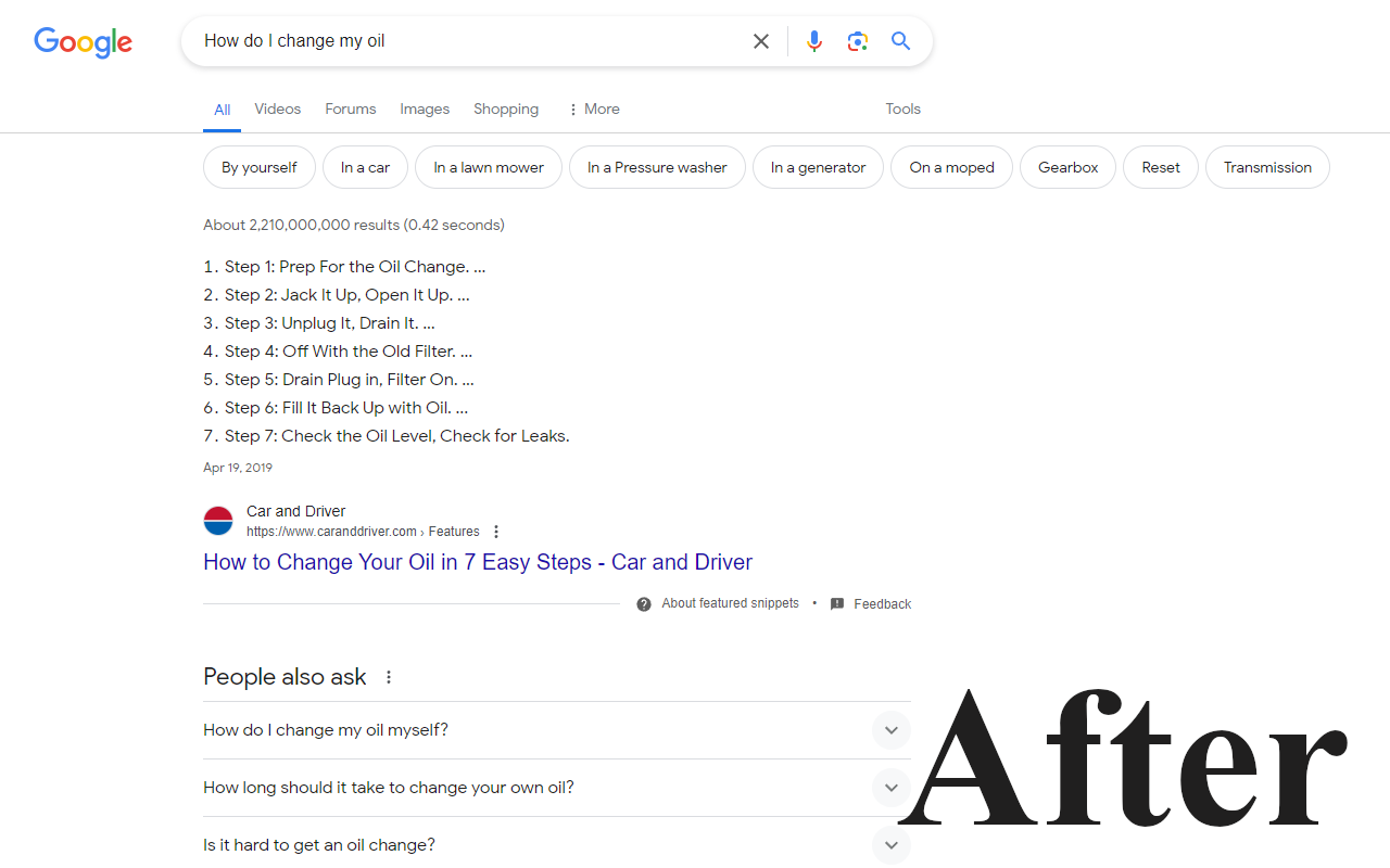 Hide Google AI Overviews - 截图 3