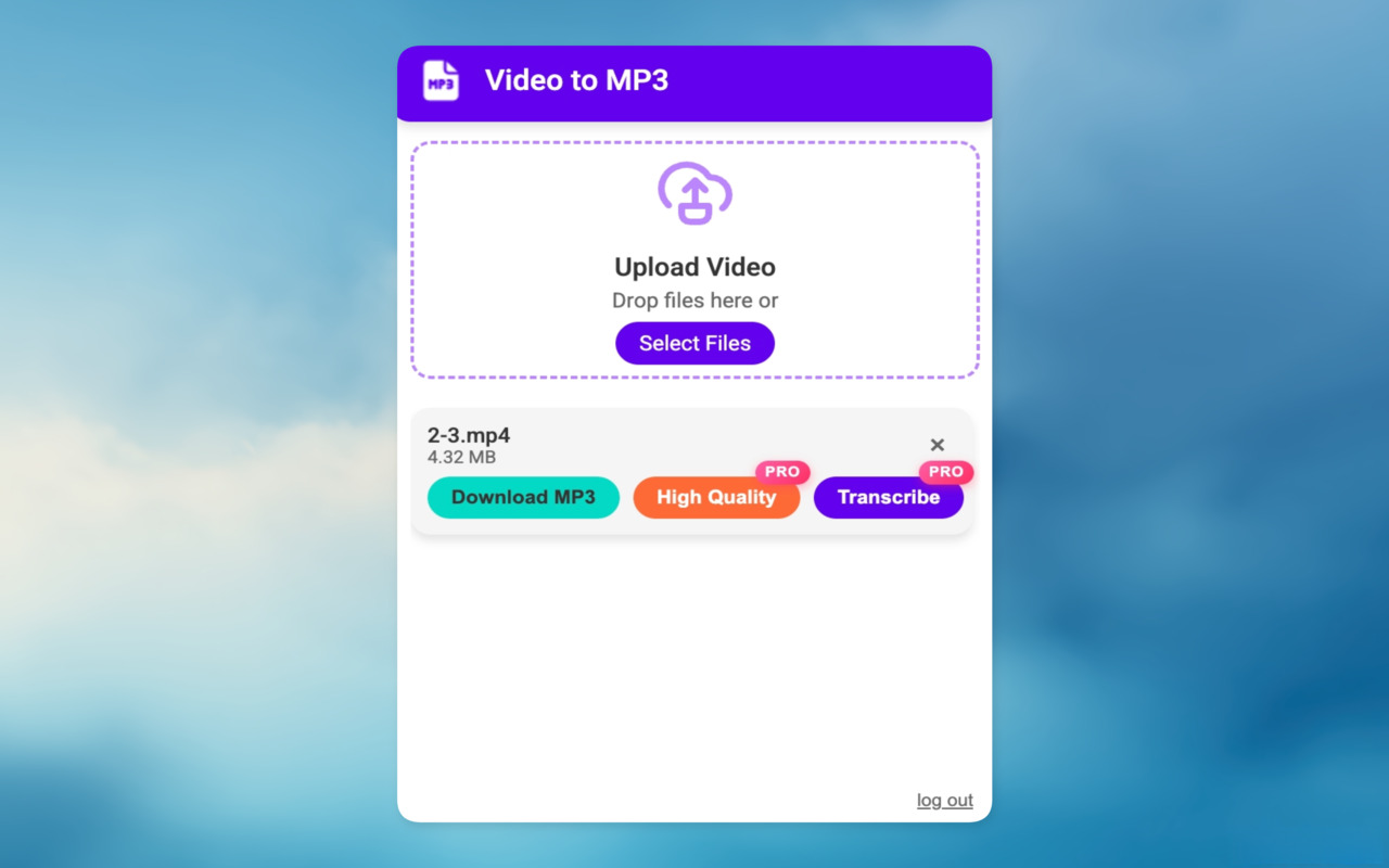 Video to MP3 - 截图 1