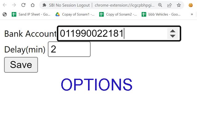SBI No Session Logout - 截图 3