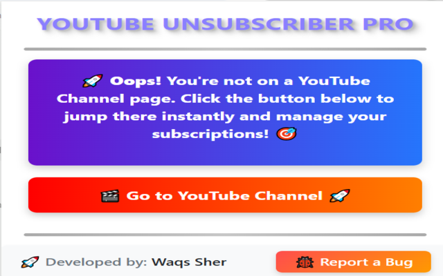 YouTube Bulk Unsubscribe Pro - 截图 3