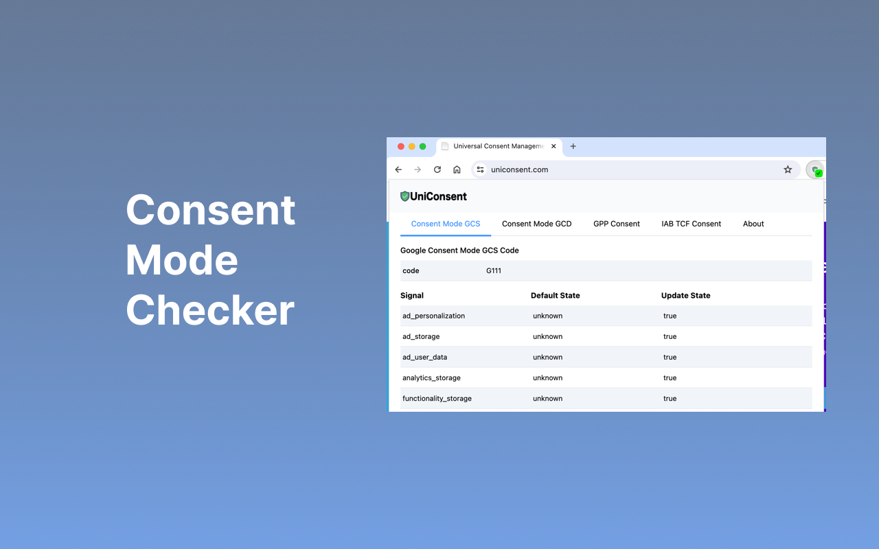 Consent Data Validator - 截图 3