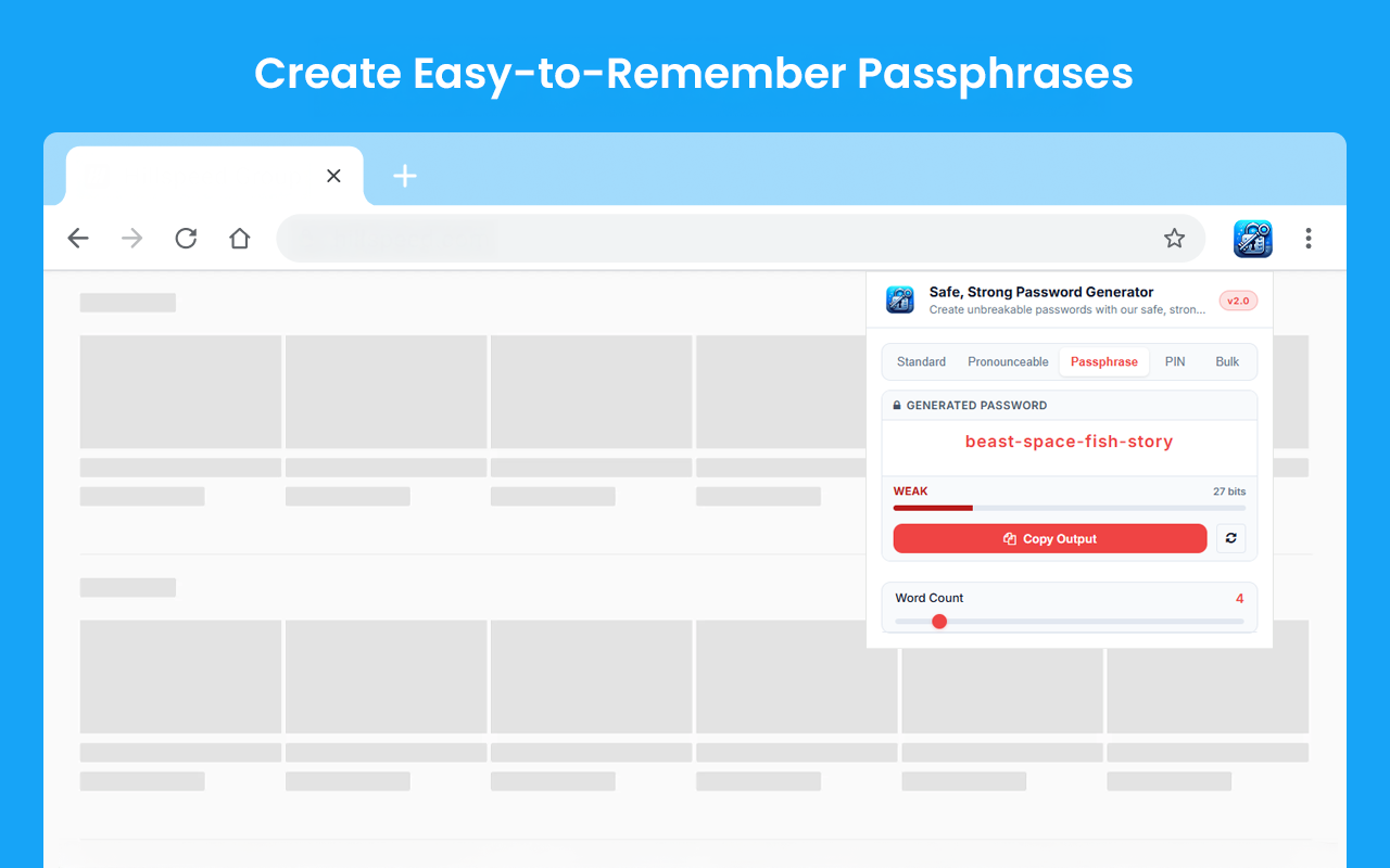 Safe, Strong Password Generator - 截图 2