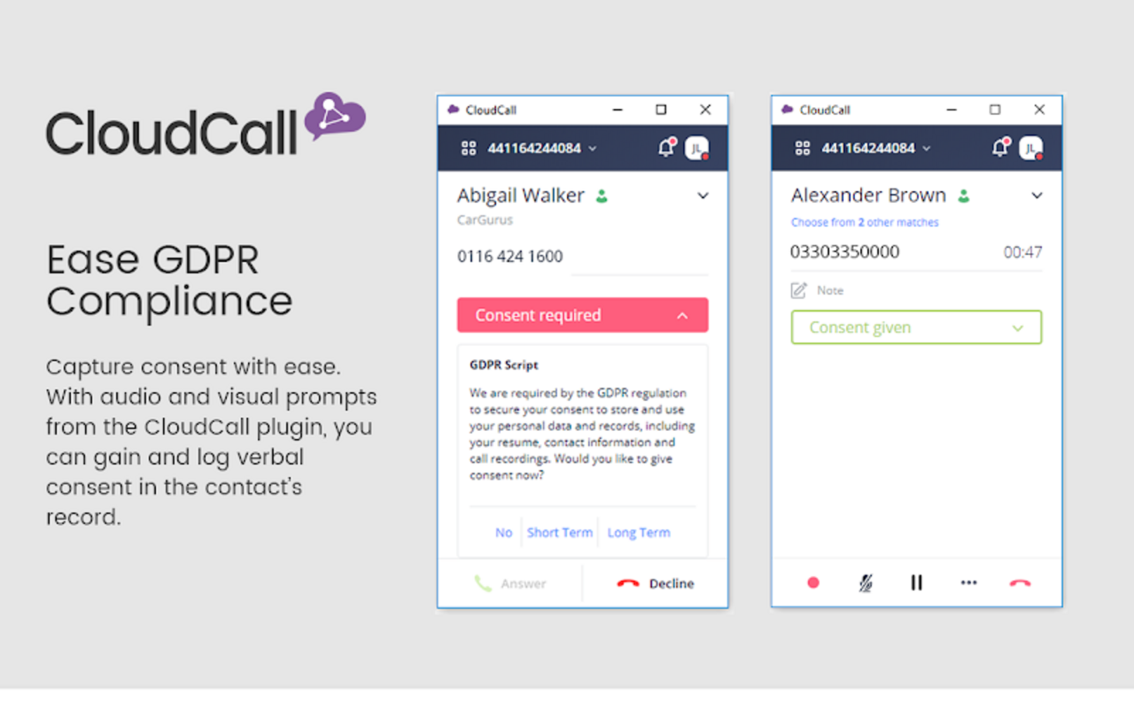 CloudCall Unified Communications for CRM - v3 Prelaunch - 截图 1