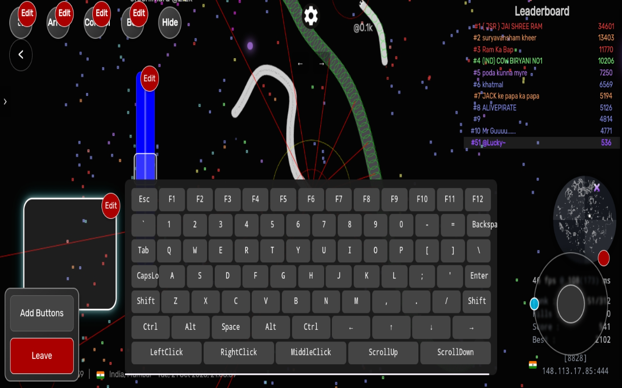 SlitherControl+ - 截图 3