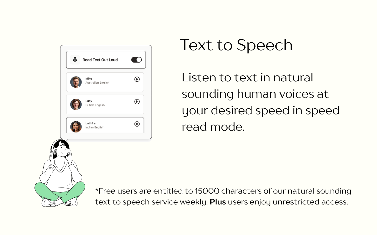 The Read Time: Speed Reading & Listening Software - 截图 5
