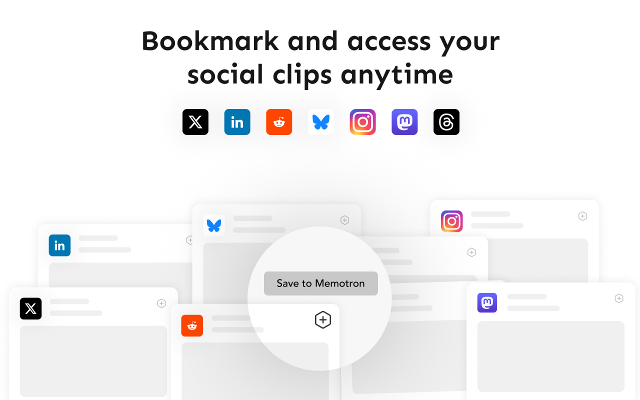 Memotron: Clip, plug your memory - 截图 1