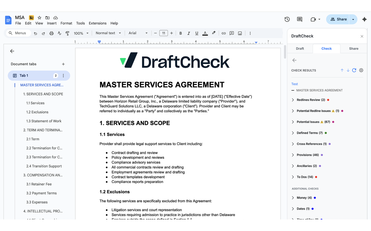 DraftCheck - 截图 2