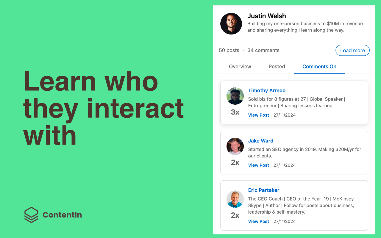 ContentIn - LinkedIn™️ Analytics & AI Content and Insights - 截图 2