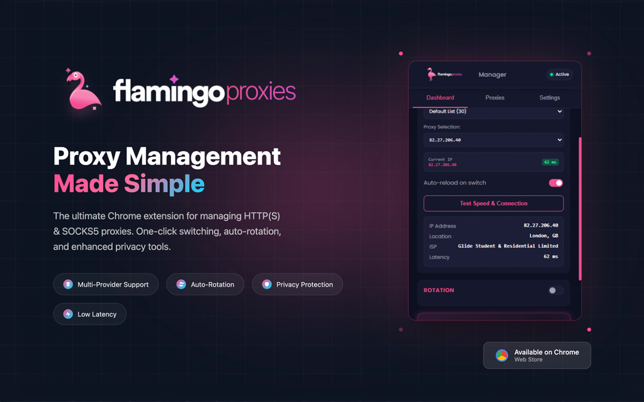 Flamingo Proxy Manager - 截图 3