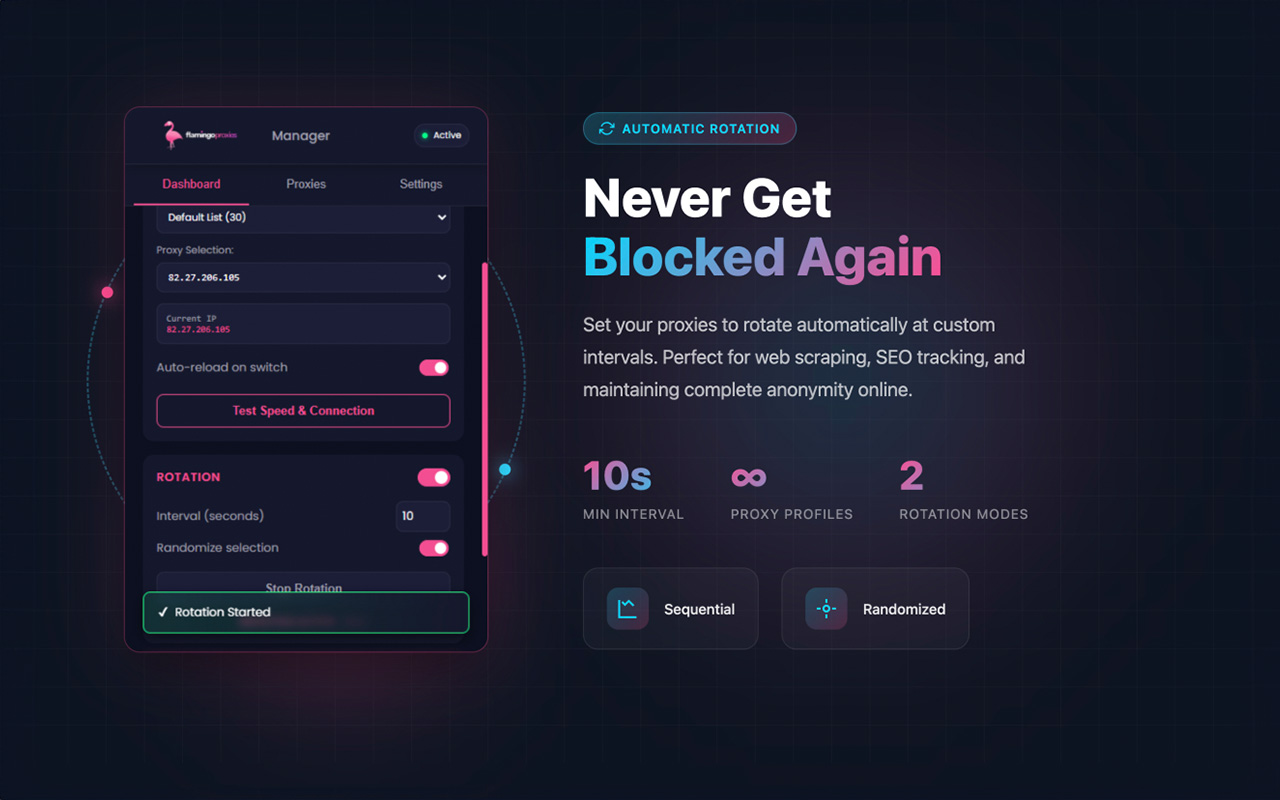 Flamingo Proxy Manager - 截图 4