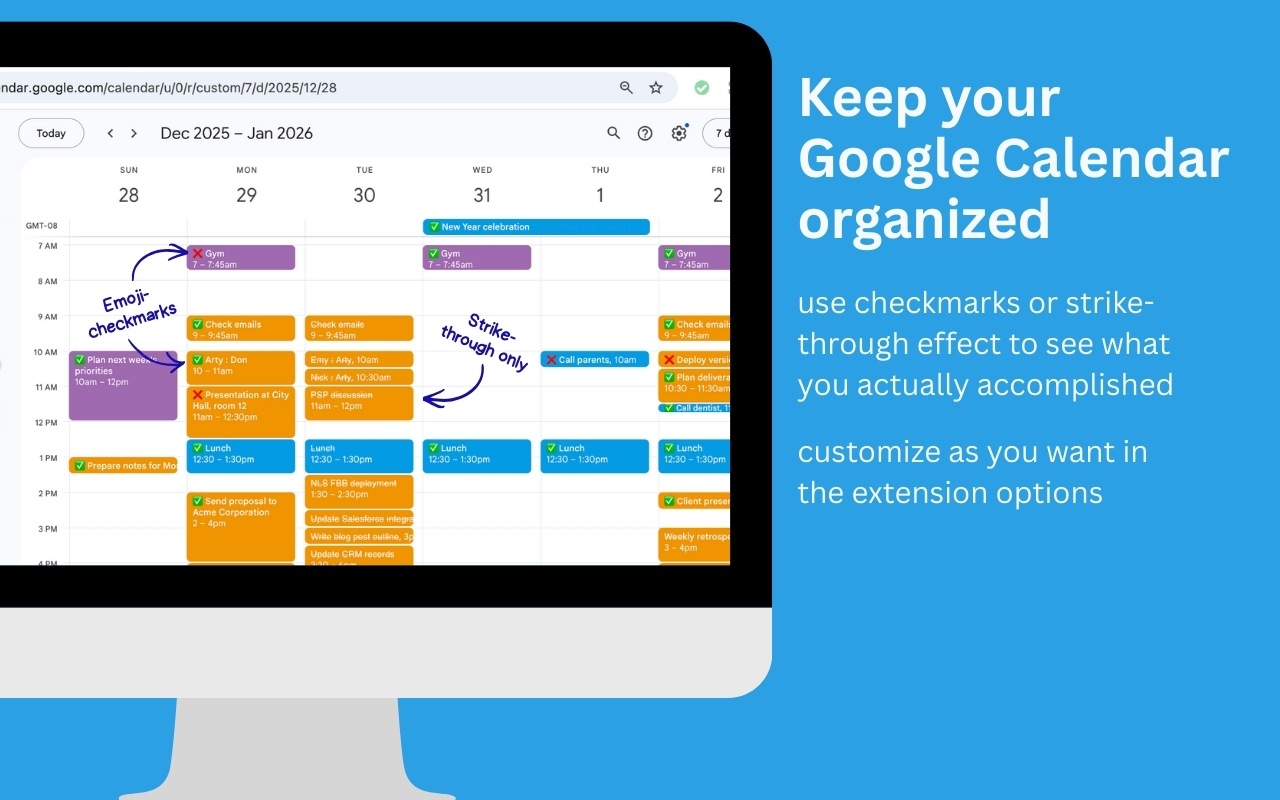 Google Calendar Event Checker - 截图 1